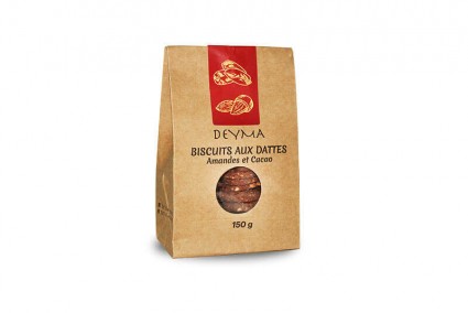 Biscuit aux Dattes  Amande et Cacao