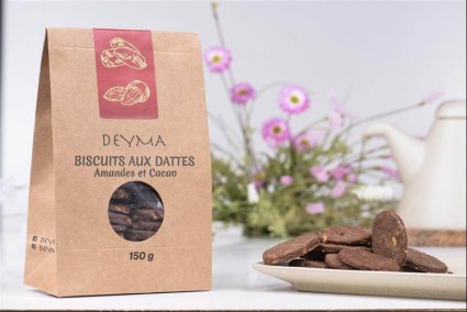 Biscuit aux Dattes  Amande et Cacao